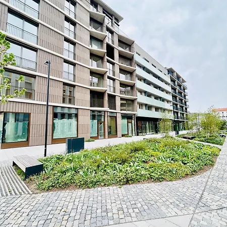New Building New At Andel Metro Station Apartamento Praga