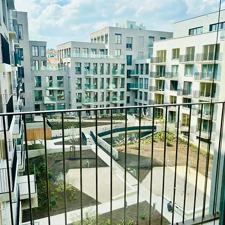Apartment New Building New At Andel Metro Station *