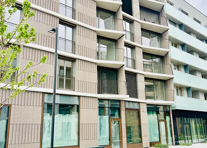 Apartman New Building New At Andel Metro Station Prága